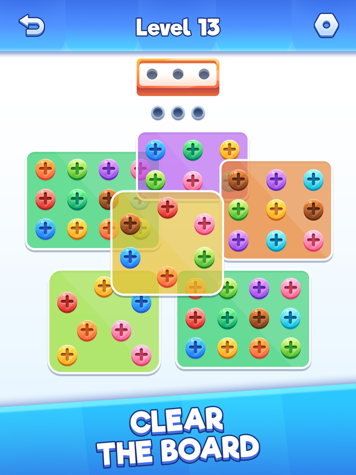 Screw Puzzle Color Nuts Bolts