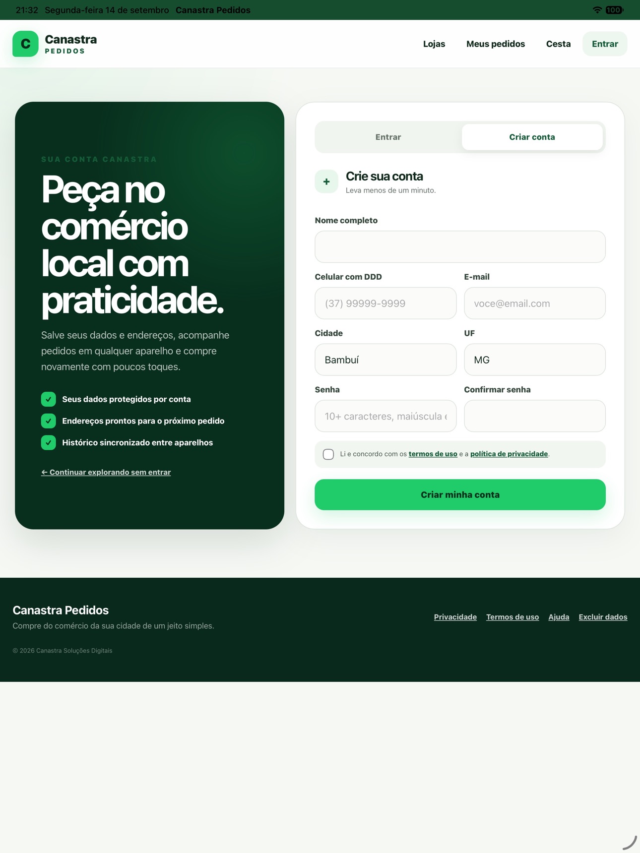 Screenshot 7 of Canastra Pedidos