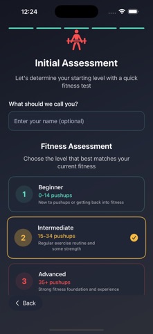 PushTo100: Pushup Training Screenshot 2 of 7