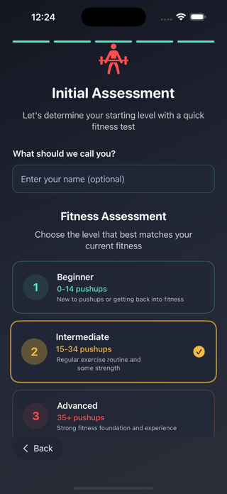 PushTo100: Pushup Training Screenshot 2 of 7