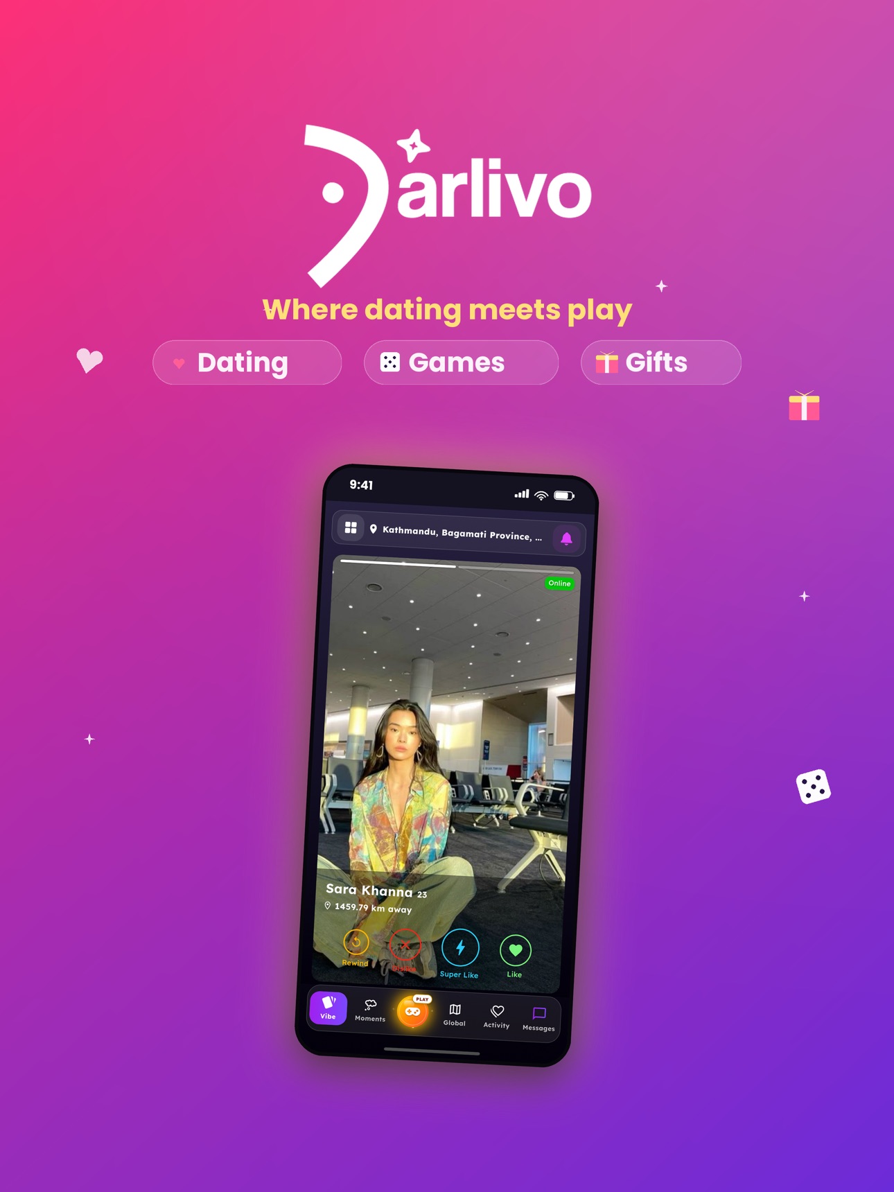 Screenshot 9 of Darlivo: Dating, Chat & Games