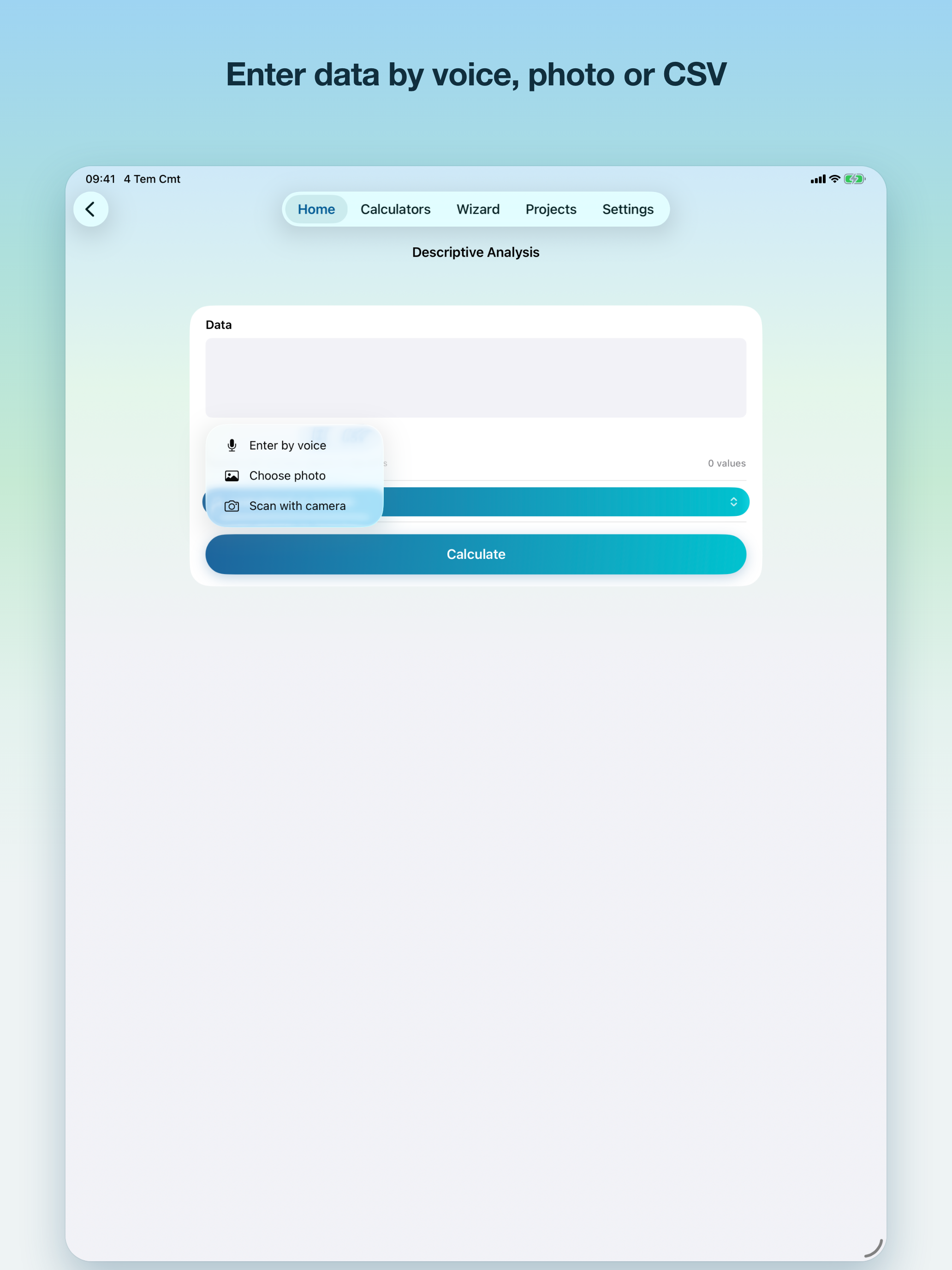 Statlio: Statistics Calculator screenshot 14