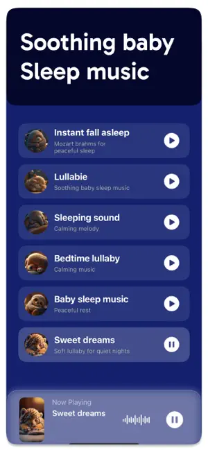 Lullaby music for babies: Lula screenshot 2