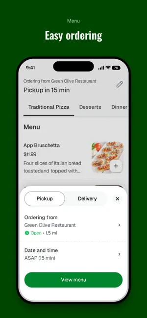 Green Olive Restaurant To Go screenshot 3