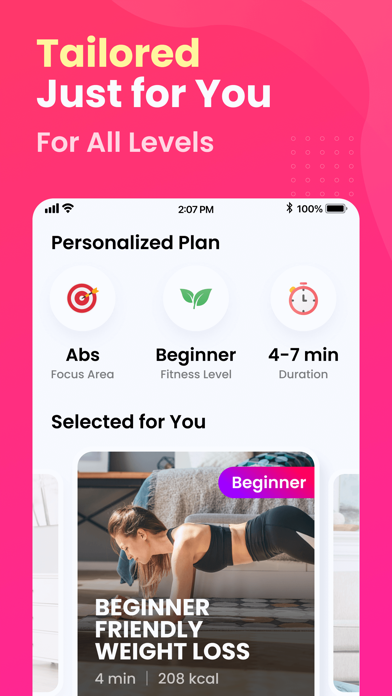 Only7: Fitness & Workout Appのおすすめ画像9