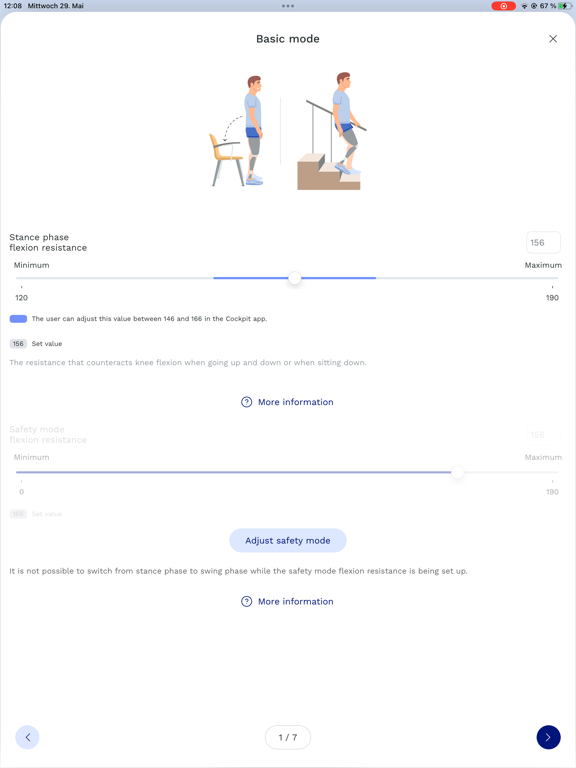 connectgo.pro by ottobock. iPad screenshot 2 - Medical app