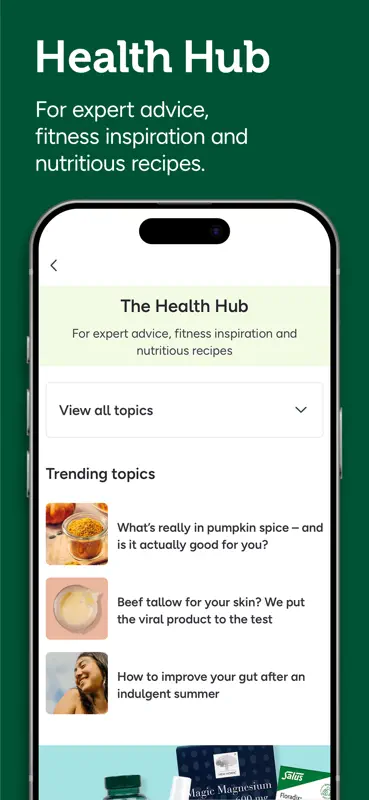 H&B - Health, Food, Fitness screenshot 4 of 10