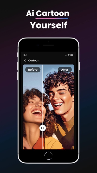 PixGlow: AI Photo Editor iPhone screenshot 6 - Photo & Video app