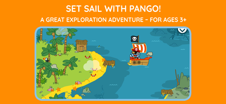 Pango Pirate: Adventure Game screenshot 1
