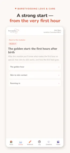 Breastfeeding: A Good Start screenshot 2