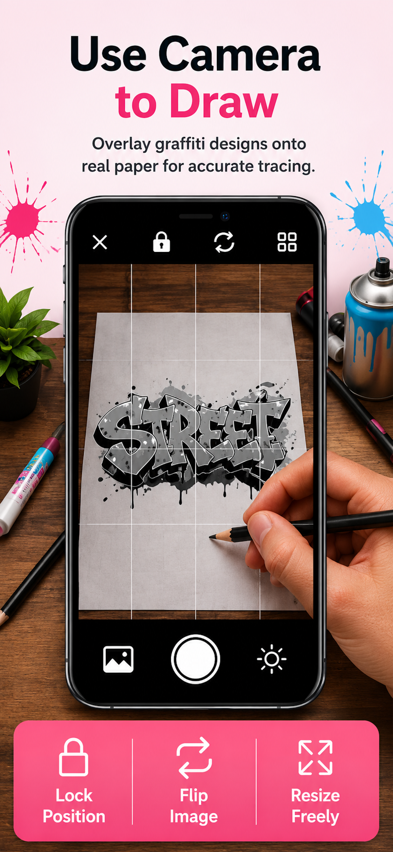 Draw Graffiti - AR Drawing