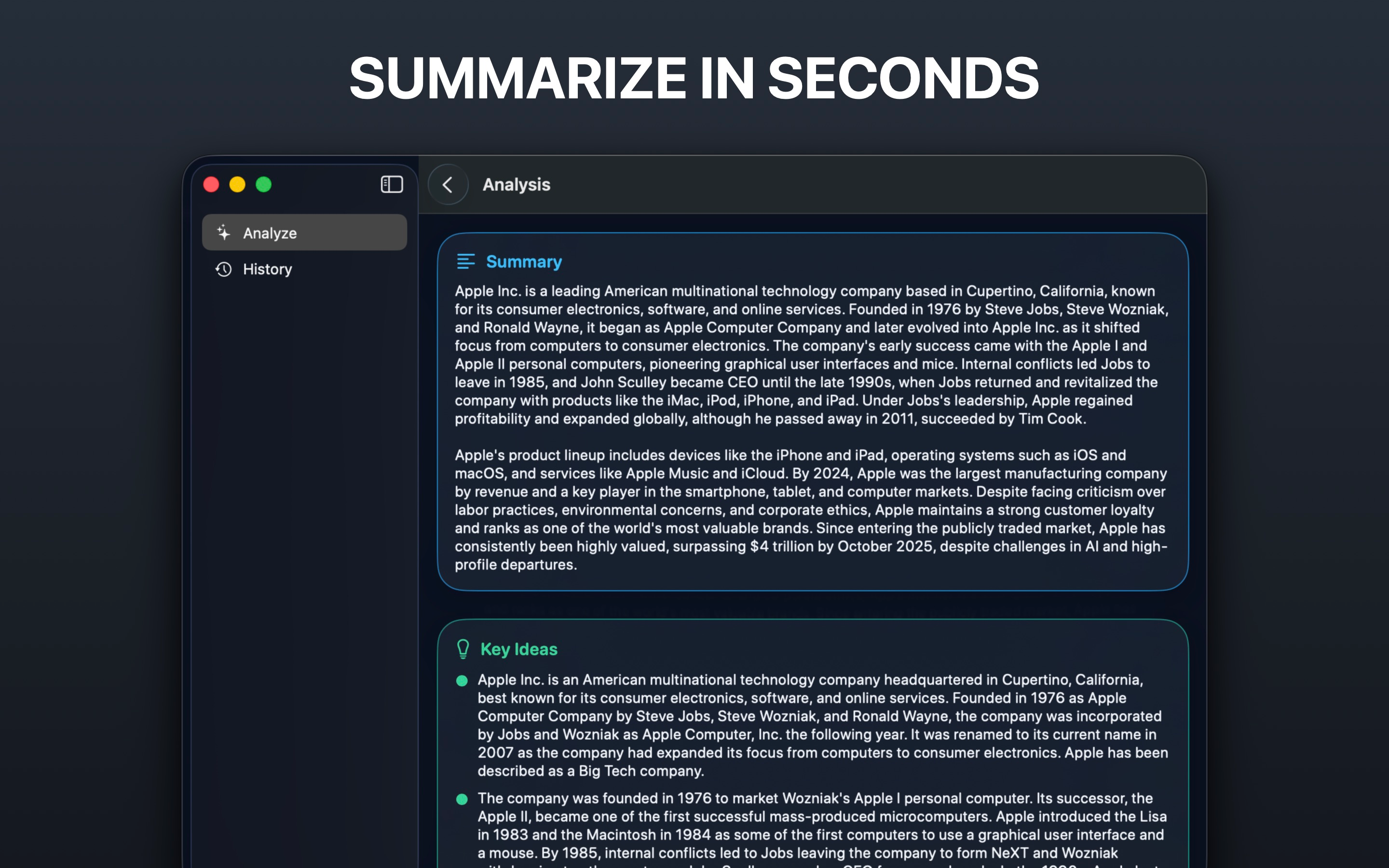 AI PDF Summarizer – Textara