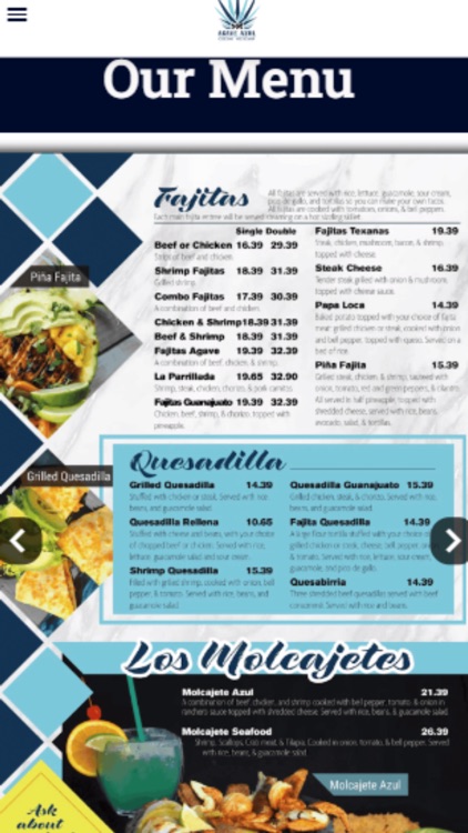 Agave Azul Cocina Mexicana