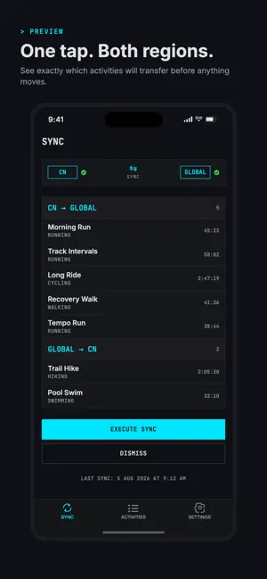 Glink: Workout & Activity Sync screenshot 1
