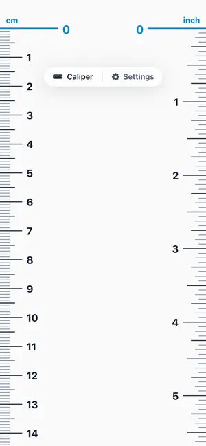 Ruler: CM, MM & Inches screenshot 1