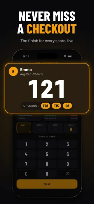 Darts Scorer: 501 Scorekeeper screenshot 2