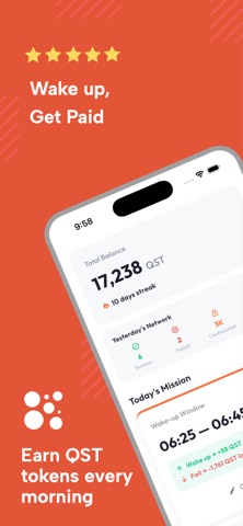 QuestMint - Wake Up & Earn screenshot