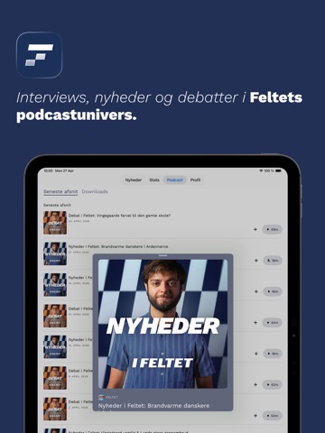 Feltet.dk iPad screenshot