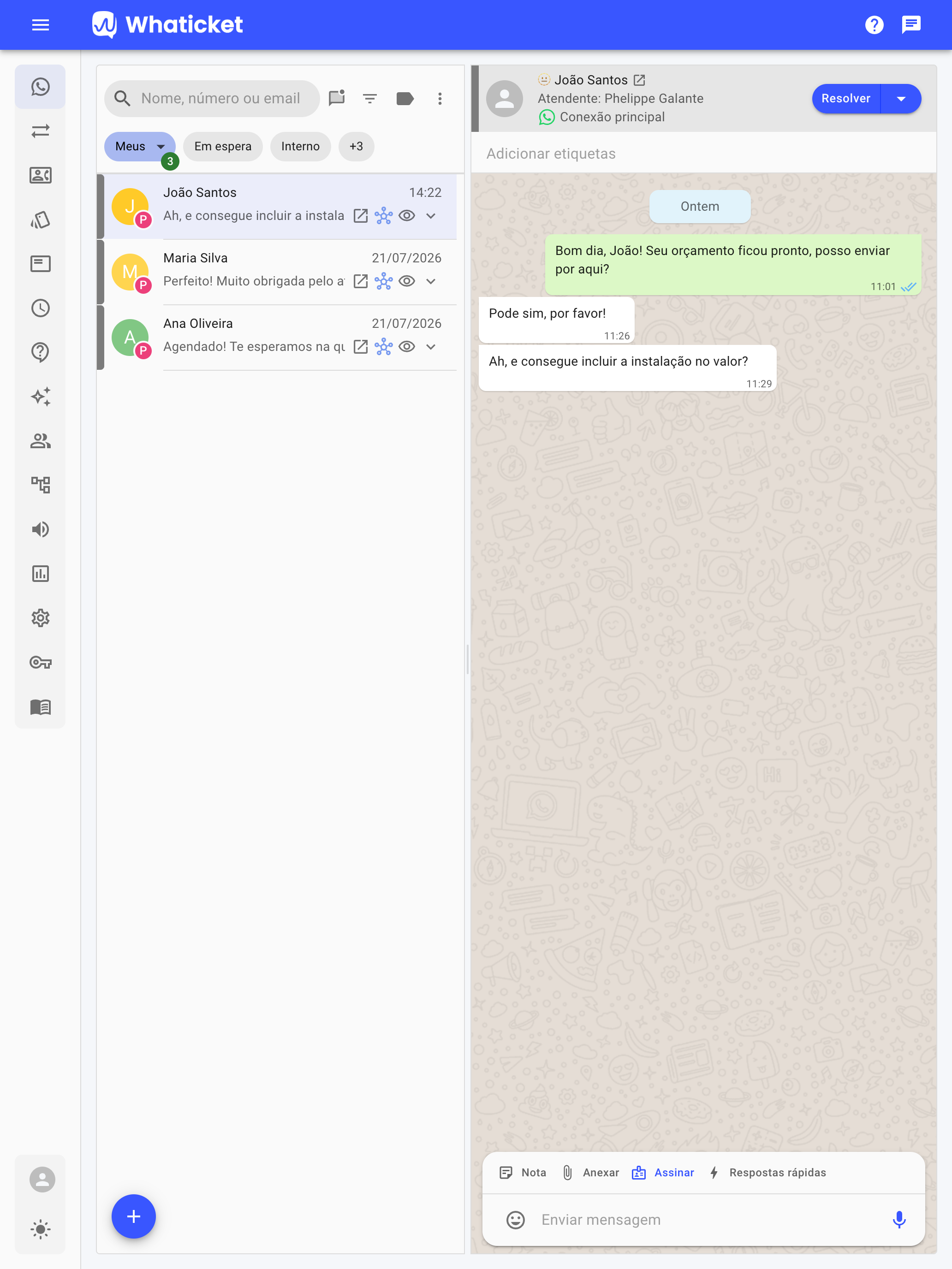 Whaticket screenshot 8