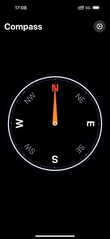 Compass For Blind iPhone screenshot
