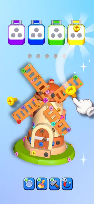 Screwdoku - 3D Screw Sort screenshot 4