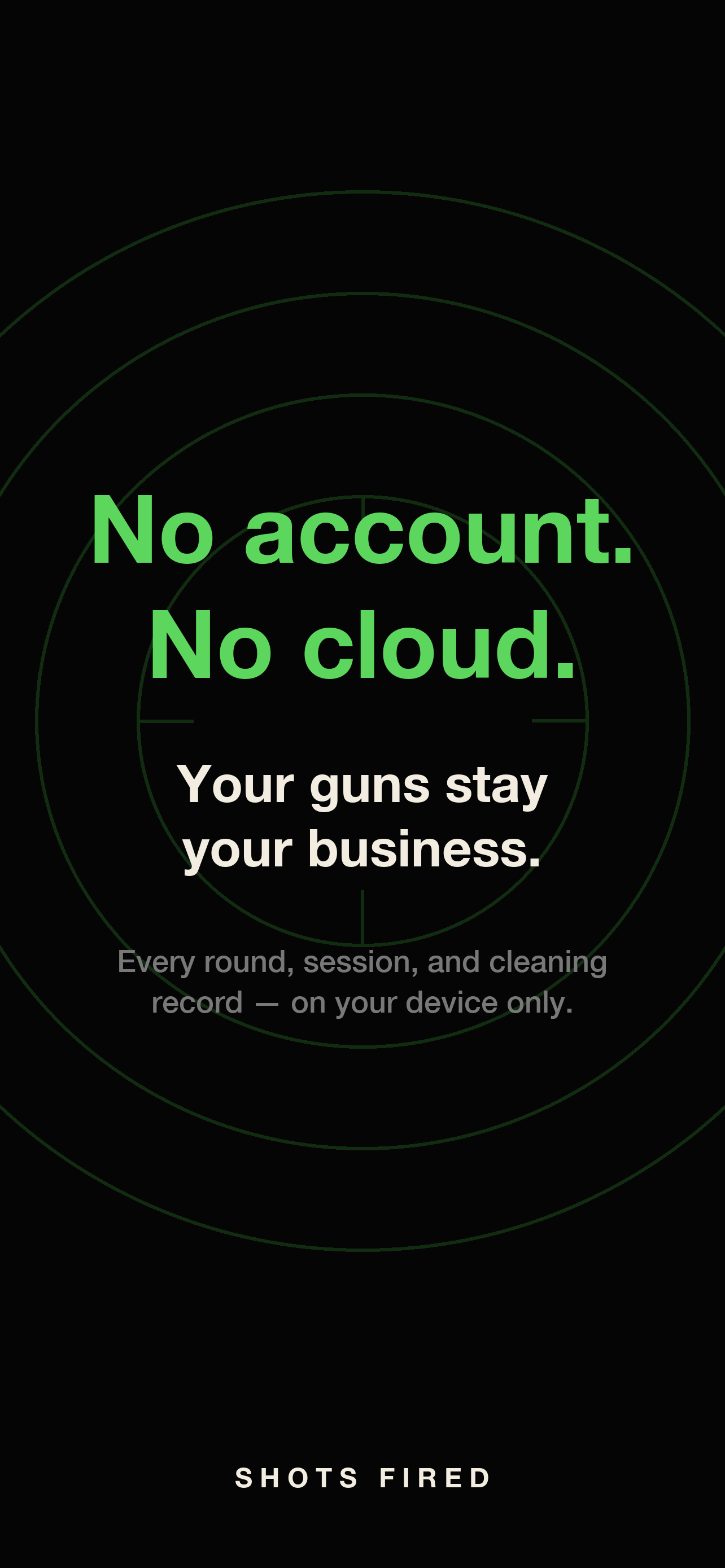 Shots Fired: Gun Range Log screenshot 5