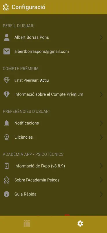 Acadèmia Psicotècnics screenshot 2 of 7