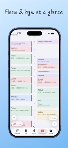 PlanBuddy: Time Logs&Routines iPhone screenshot