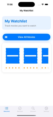Movie Tracker - Rate Movies iPhone screenshot