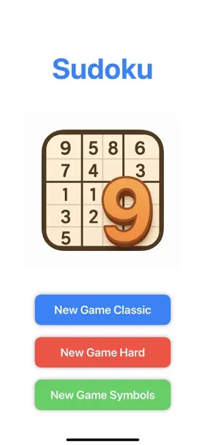 Sudoku Symbols screenshot 1