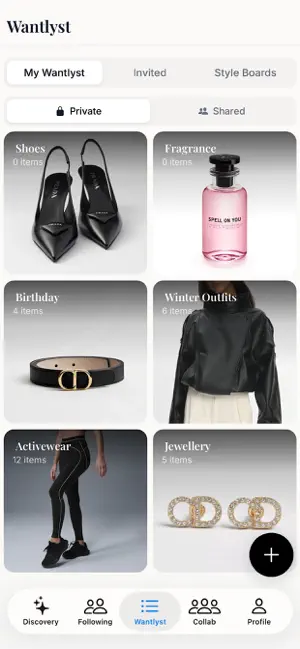 Wantlyst screenshot 1