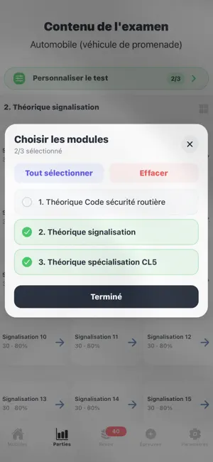 Test SAAQ screenshot 4