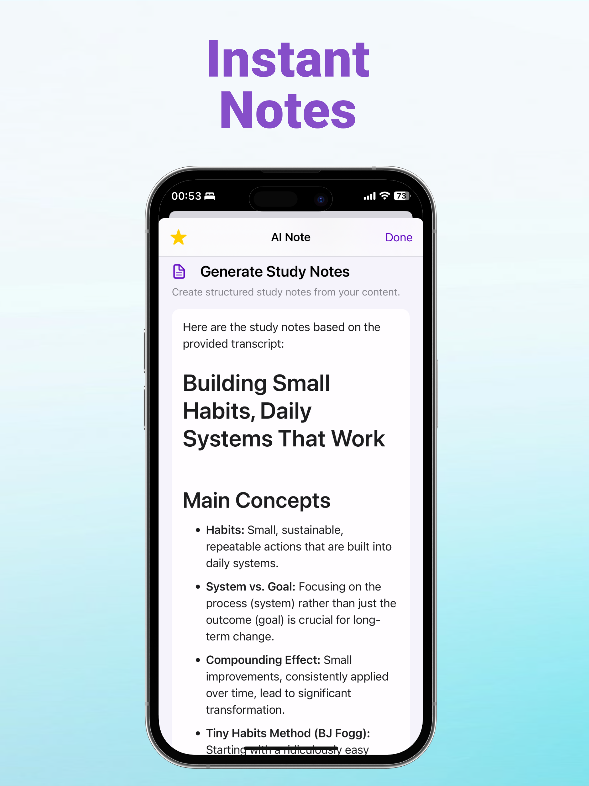 Voice Notes — TypeVoice AI