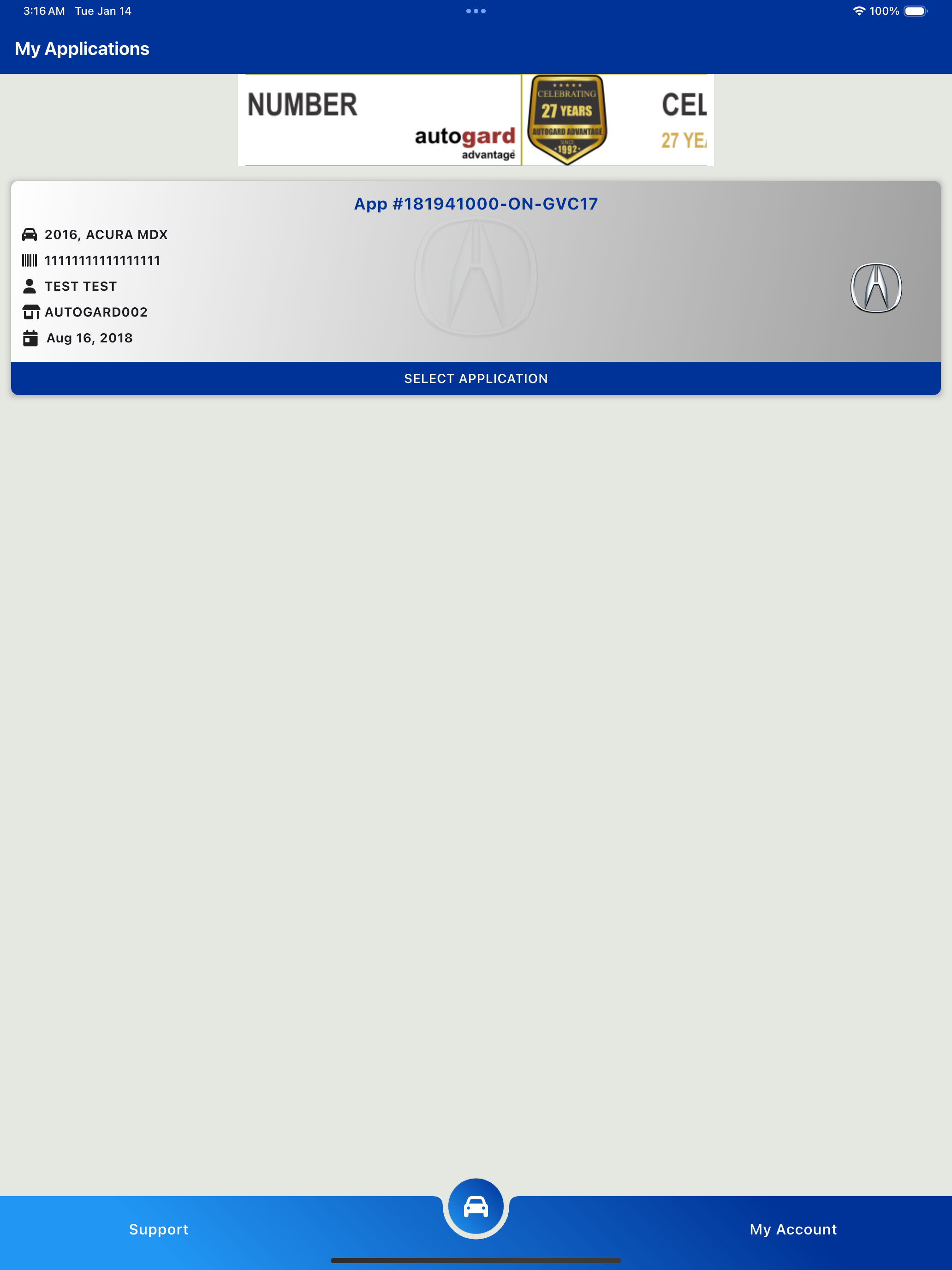 Autogard - Warranty Holder screenshot 6