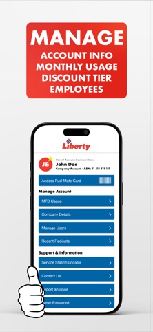 Liberty Fuel Mate iPhone screenshot 3