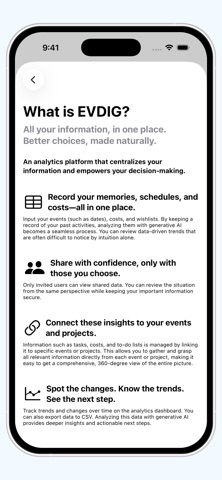 EVDIG - Date Planner Screenshot 2 of 7