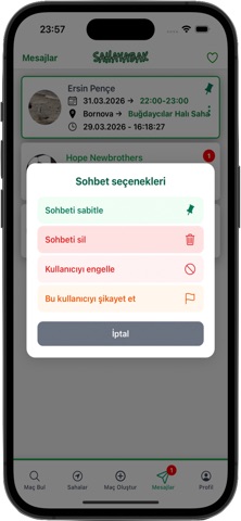 Sahaya Bak - Maç Yap iPhone screenshot