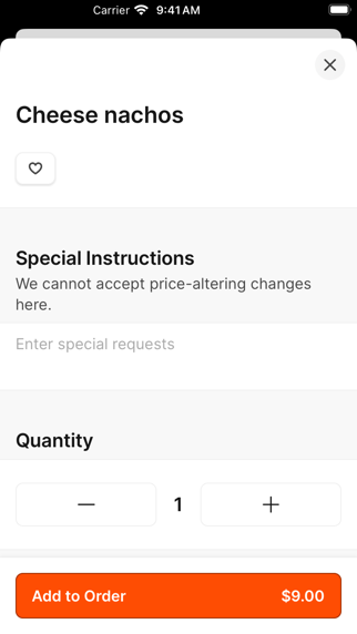 App screenshot