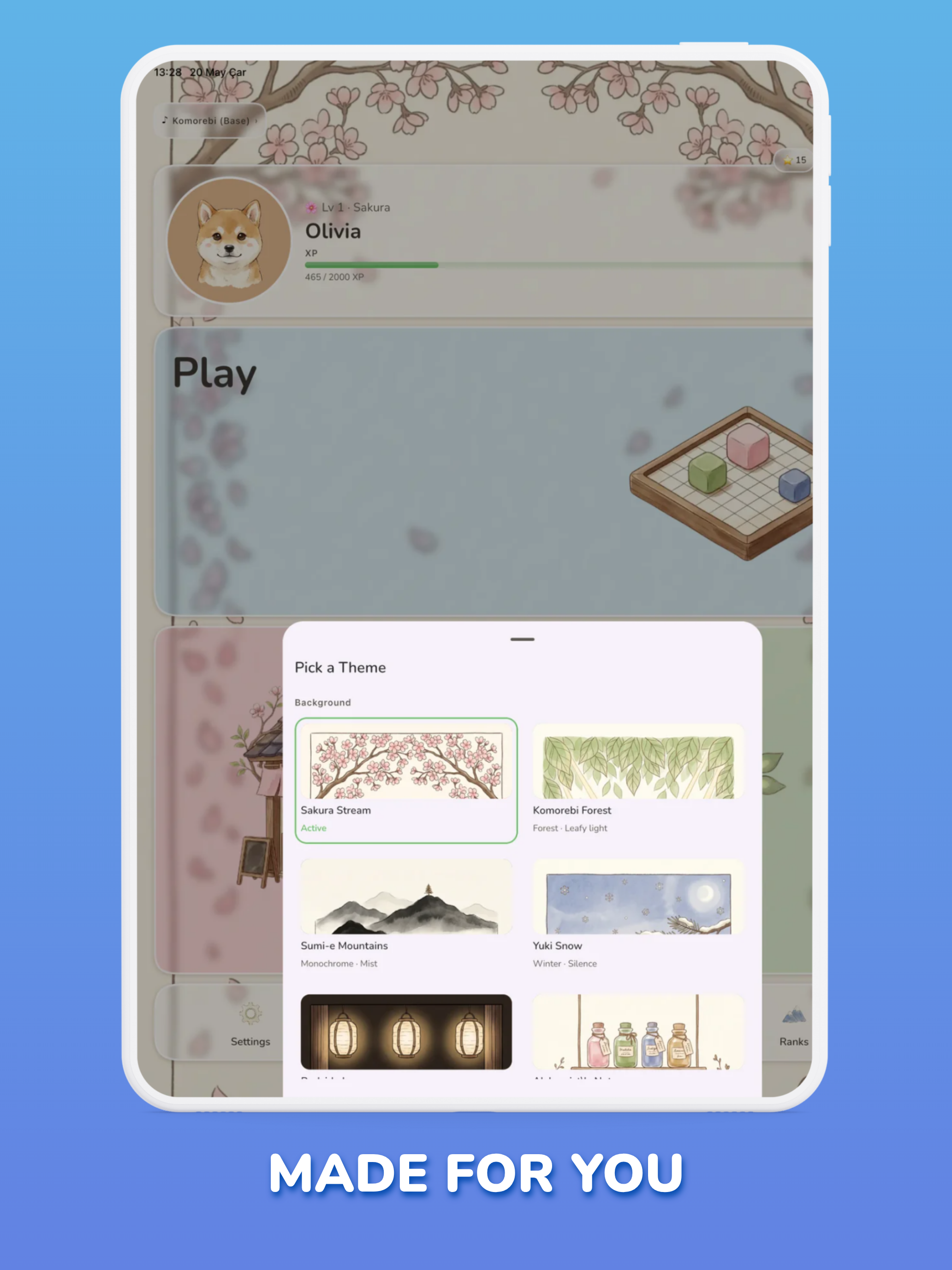 Lotus Blocks: Calm Wood Puzzle