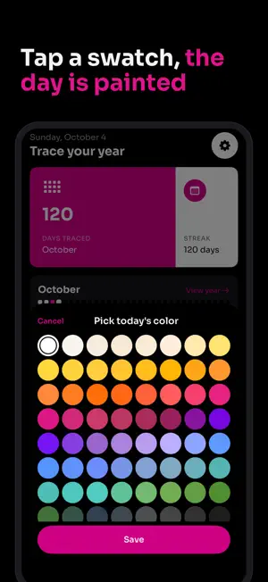 Pink Trace: Year in Pixels screenshot 2