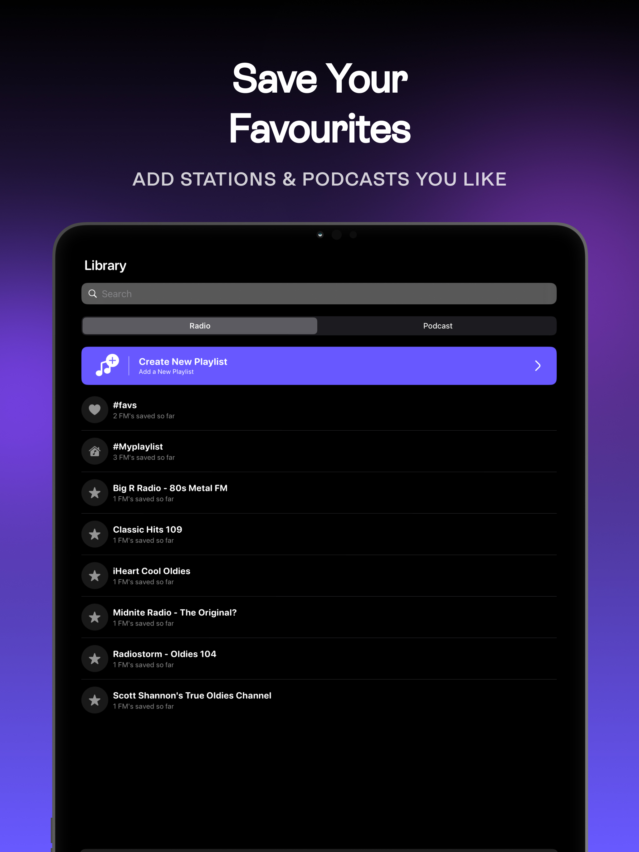 FM Radio: Live Music Stations screenshot 16
