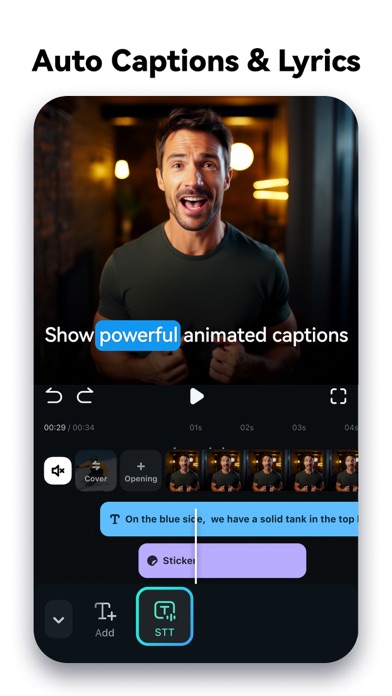 Filmora:AI Video Editor, Maker Screenshot 3 - AppWisp.com Filmora:AI Video Editor, Maker Screenshot 3 - AppWisp.com