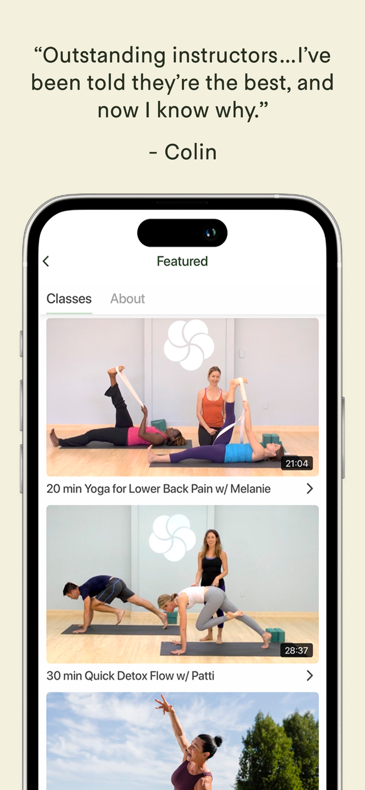 YogaWorks: Yoga & Pilates Flow screenshot 4