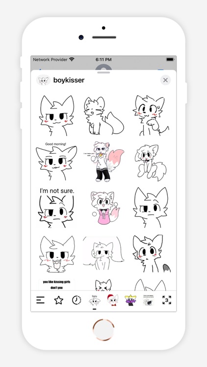 Boykisser Animated Stickers