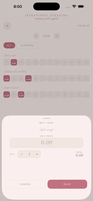 Intentional Spending screenshot 3