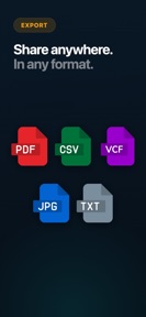 Business Card Scanner - Scard screenshot