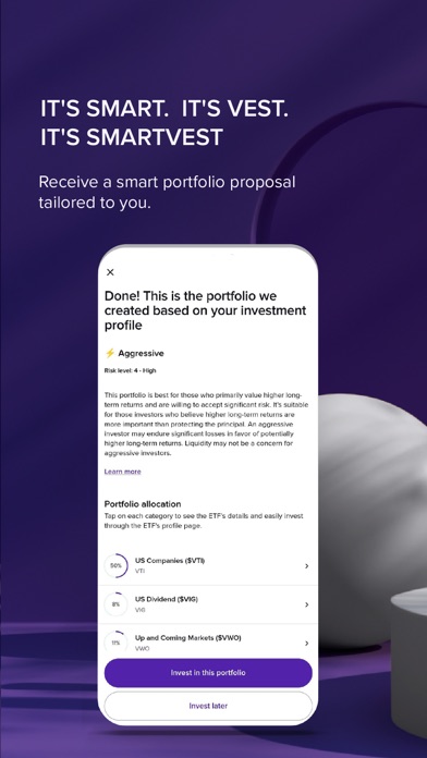Vest Investments Screenshot