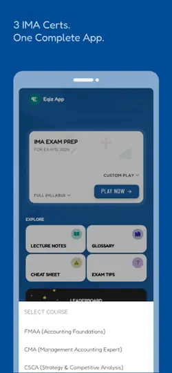 IMA Exam Prep 2026: With AI iPhone Screenshot 2