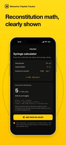 Wolverine: Peptide Tracker Screenshot 5 of 6