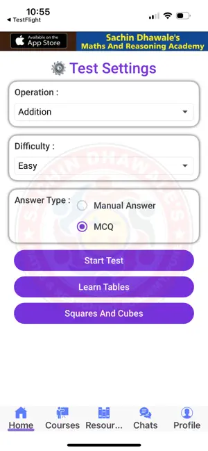 MATHS PRACTICE screenshot 1